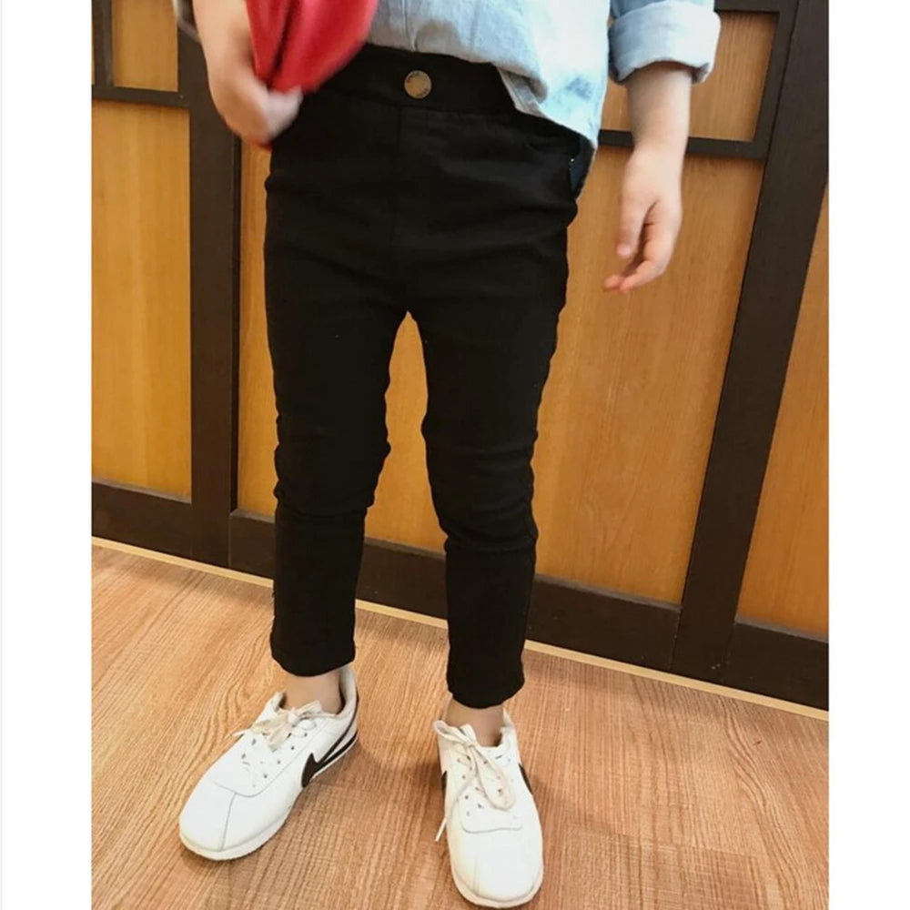 Boys Slim-fit Stretchable Casual Pants