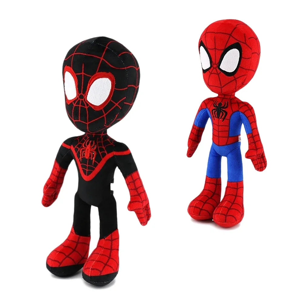 Marvel Movie The Avengers Anime Cartoon 30cm Figure Spider Man Fills Plush Toys Kawaii Cute Stuffed Dolls Child Christmas Gifts