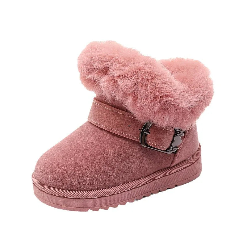 Kids Plush Snow Boots