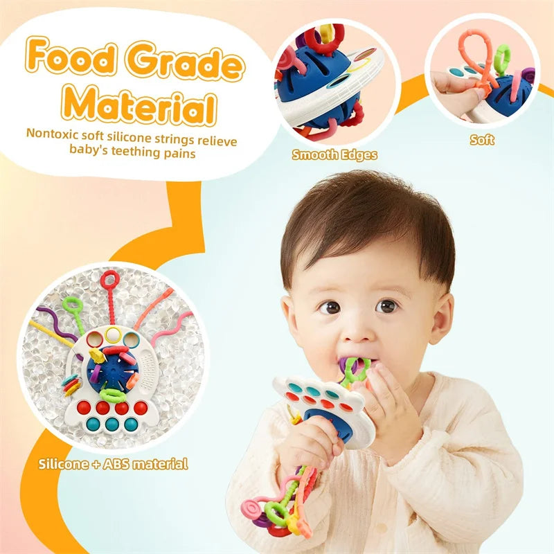 Baby Rattle Teether Toys