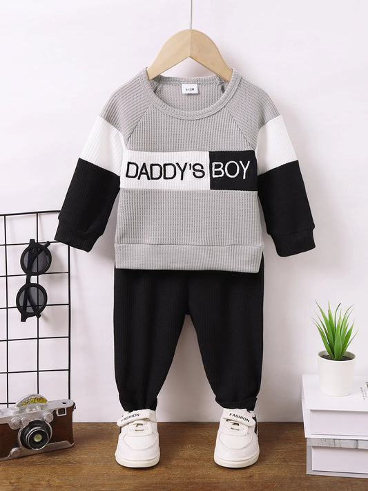 Toddler's Long Sleeve Top+Pant  Outfit