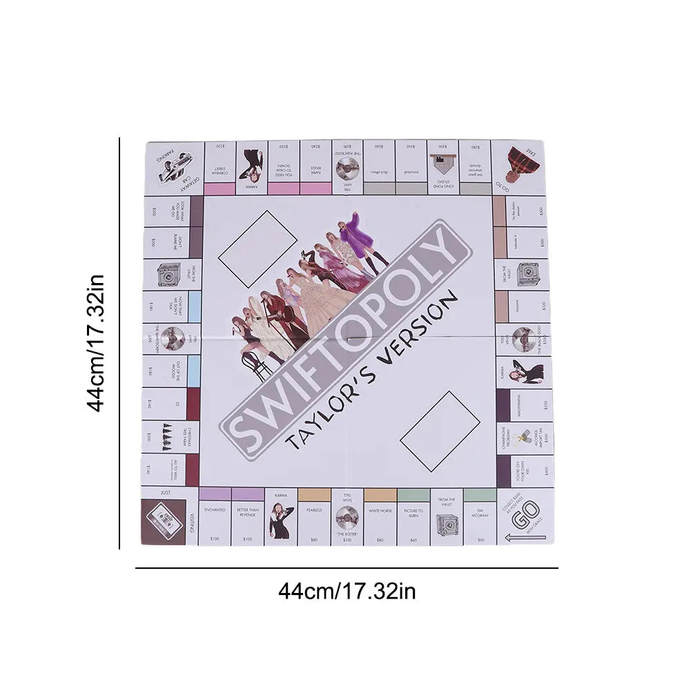 SWIFTOPOLY Monopoly Board Game For Kids