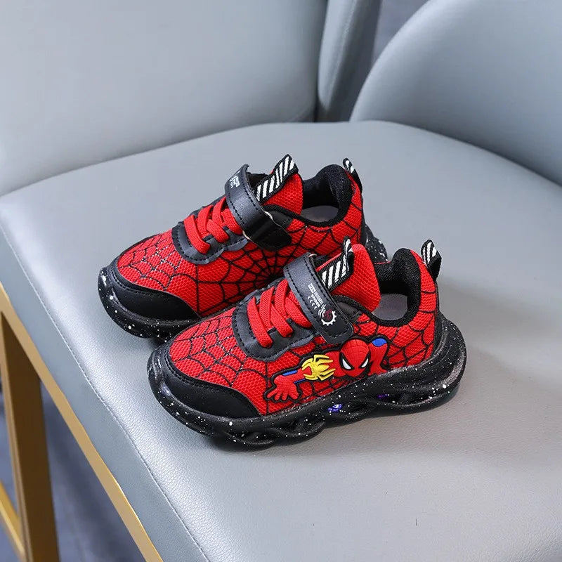 Spiderman Themed Kids Sneakers