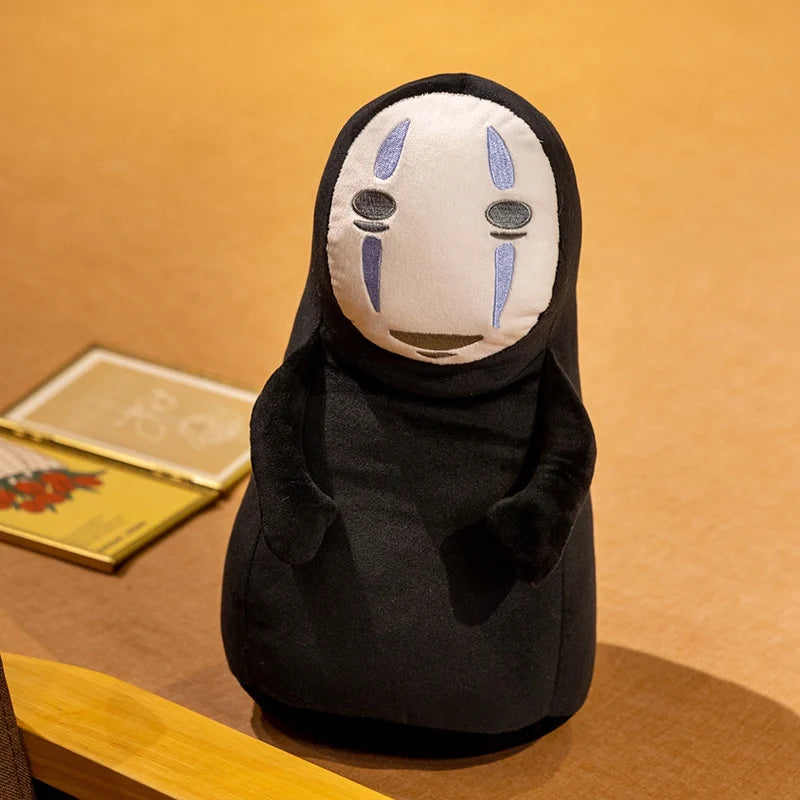 Japanese Anime Movie No Face Man Figure Doll Stuffed Plush Intresting Toy Home Decro Birthday Gifts