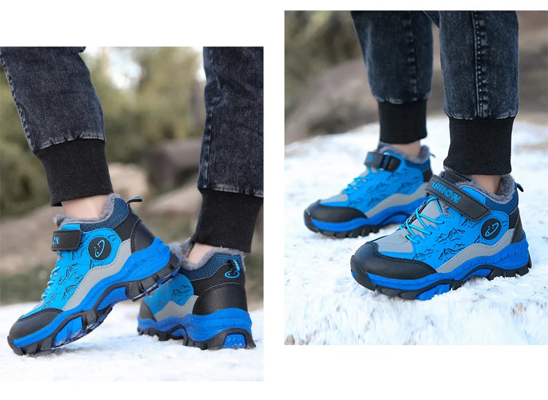 Children's Winter Hiking Cotton Shoes