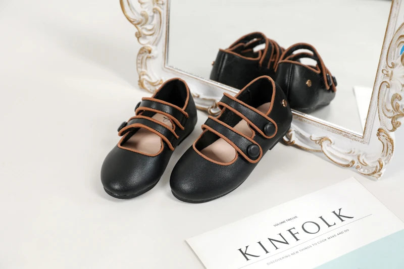 Girls Leather Dress Shoes