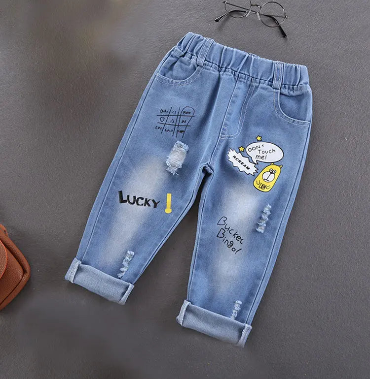 Boy's Stretchable Denim Jeans