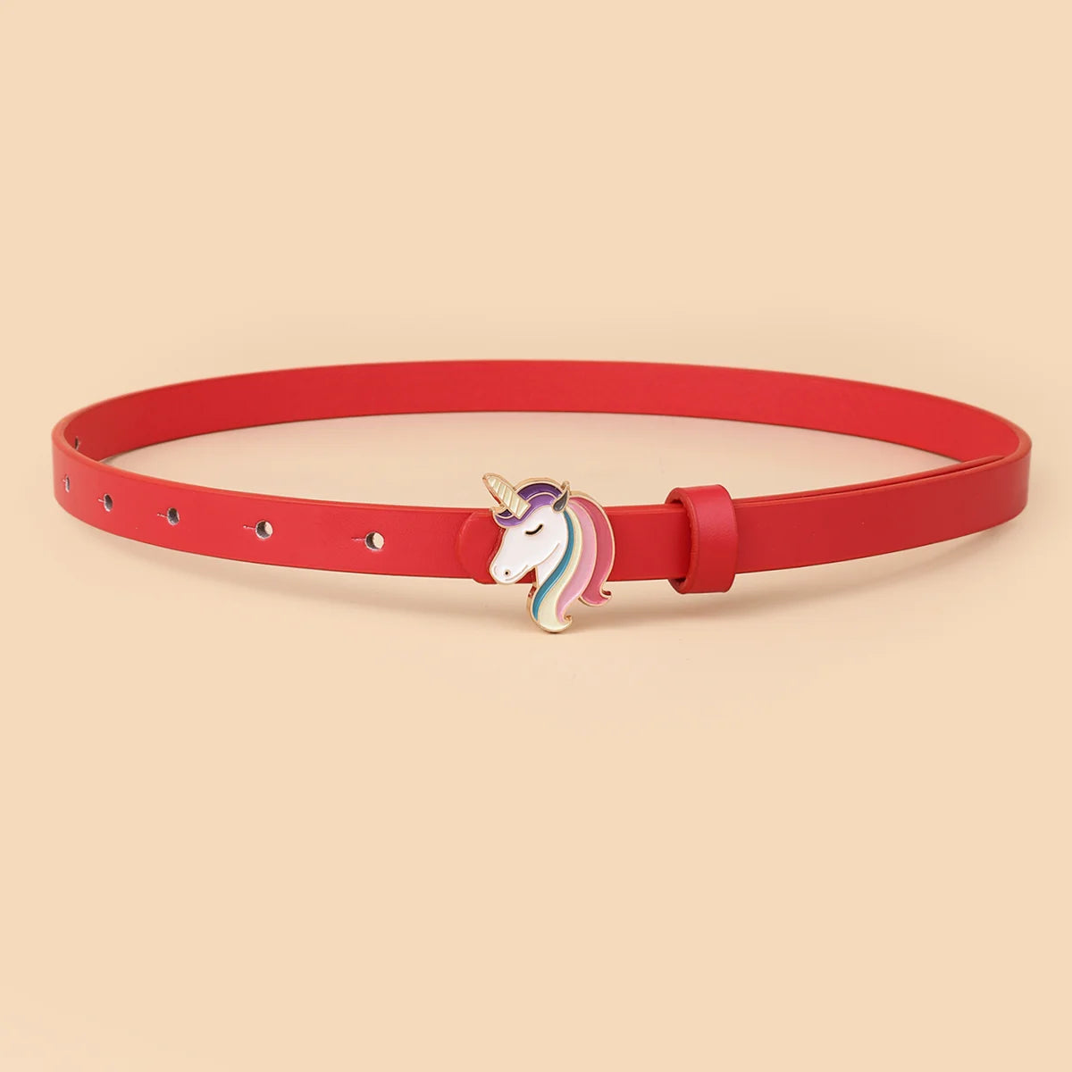 Unicorn Pony Thin Buckle Belt