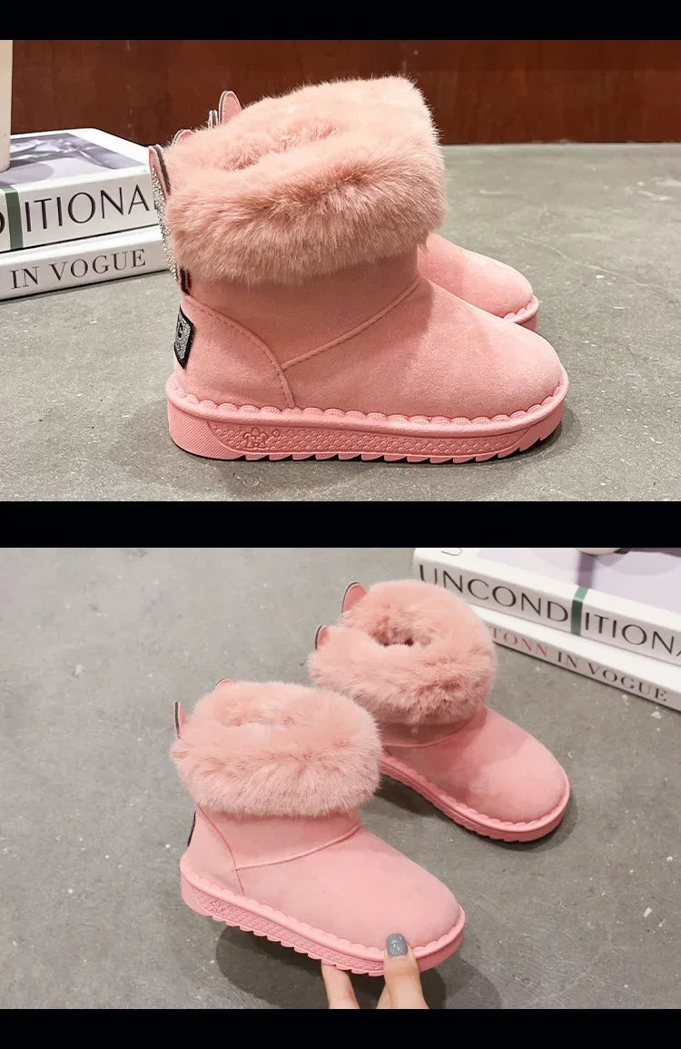 Soft Warm Cotton Snow Boots