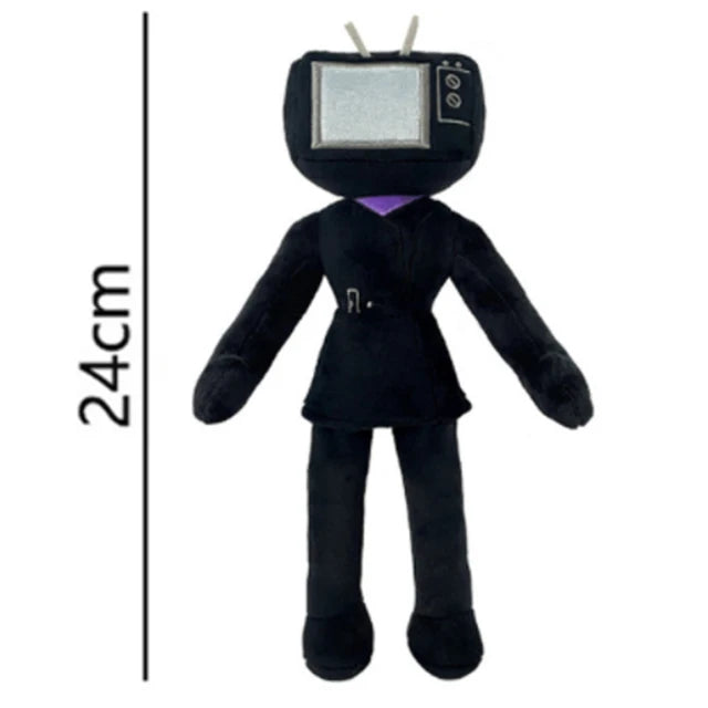 Skibidi Toilet Plush Toy Titans Drill Man Cameraman Tv Man Woman Speakerman Clock Speaker Man Plush Doll Soft Toy Stuffed Animal