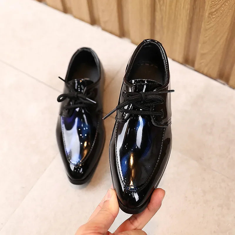 Pointed Toe Leather Shoes